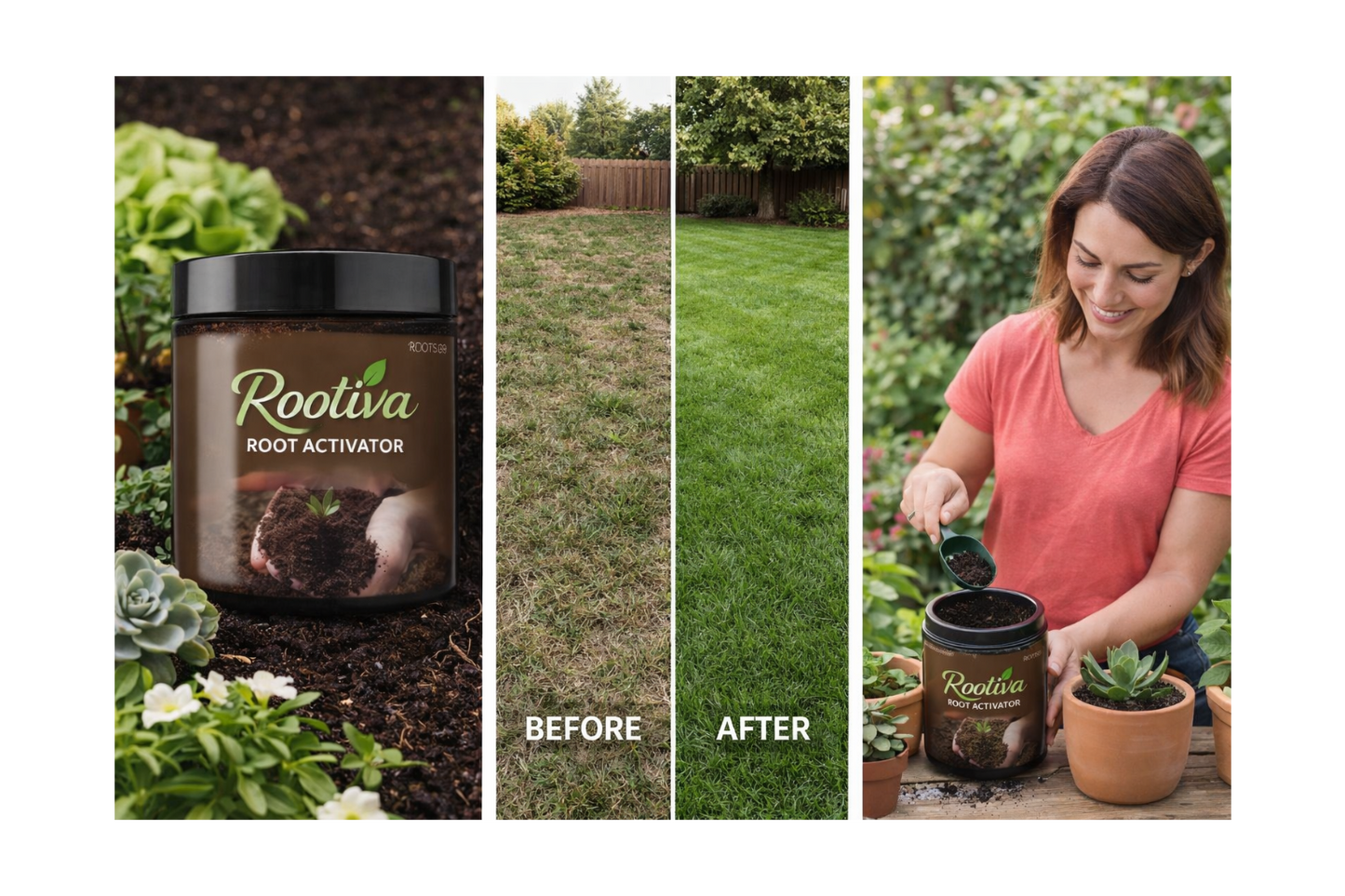 Rootiva - Soil Activated Treasure – Premium Soil Activator (Pack of 2, 400g)